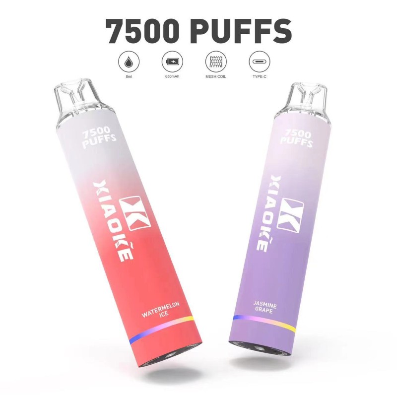 XIAOKE梟客 | 發光拋棄式 7500口 一次性拋棄式